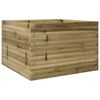 vidaXL Plantekasse 70x70x45,5 cm impregnert furu