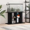 vidaXL Akvariestativ svart eik 100x40x60 cm konstruert tre