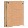 vidaXL Baderomsspeilskap med hylle TULUM Artisan Eik 60 x 16,5 x 78 cm