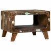 vidaXL Kaffebord Flerfarget 50 x 50 x 35 cm Massiv Reclaim Tre