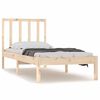 vidaXL Sengeramme heltre furu 90x190 cm Single