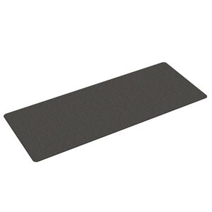 vidaXL Teppel&oslash;per sisal-utseende antrasitt 80x200 cm