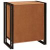 vidaXL Nattbordskap Brun 66 x 35 x 76 cm heltre akasie