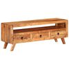 vidaXL TV-benk 110x30x40 cm heltre akasie