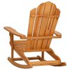 vidaXL Adirondack gyngestol for hage heltre teak