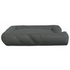 vidaXL Hundesofa med puter m&oslash;rkegr&aring; 115x100x20 cm oxford-stoff