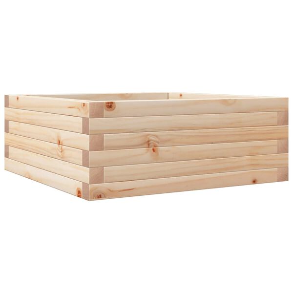 vidaXL Plantekasse 60x60x23 cm heltre furu