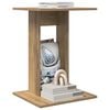 vidaXL Sidetabell Artisan Eik 45 x 40 x 62,5 cm Konstruert tre