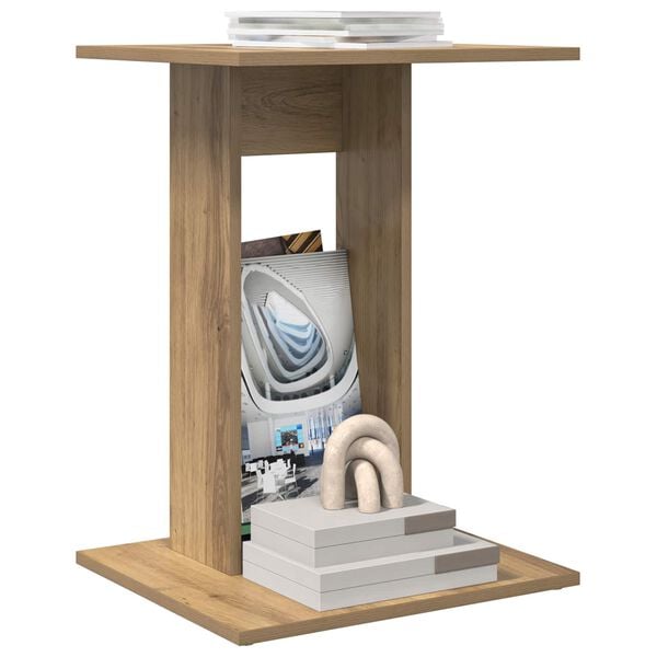 vidaXL Sidetabell Artisan Eik 45 x 40 x 62,5 cm Konstruert tre