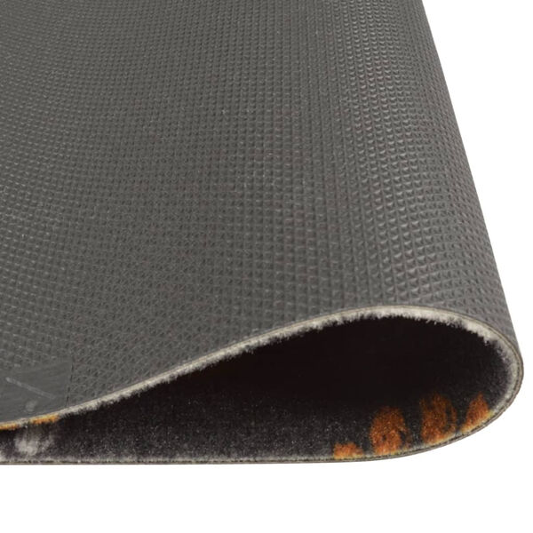 vidaXL Kjøkkenteppe vaskbar Paws 45x150 cm fløyel