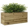 vidaXL Plantekasse 110x40x46 cm impregnert furu