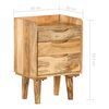 vidaXL Nattbord heltre mango 40x30x59,5 cm