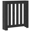 vidaXL Radiator Deksel Svart eik 78 x 20 x 82 cm Konstruert tre