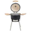 Kamado Kullgrill med Røykemulighet Keramikk 33 cm