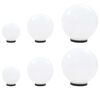 vidaXL LED-kulelamper 6 stk sf&aelig;risk 20/30/40 cm PMMA