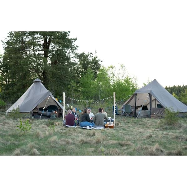 Easy Camp Hyttetelt Moonlight 10 personer grå