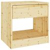 vidaXL Nattbord 40x31x40 cm heltre gran