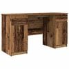 vidaXL Skrivebord Gammelt tre Konstruert tre 140 x 49 x 76 cm