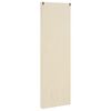 vidaXL Veggdokumentdisplay Beige 30 x 4,5 x 96 cm Konstruert tre