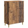 vidaXL Serviesskap Gammelt tre 66 x 34,5 x 90 cm Konstruert tre
