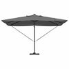vidaXL Kipp Roma Parasol Anthracite og svart 352 x 251 x 265 cm