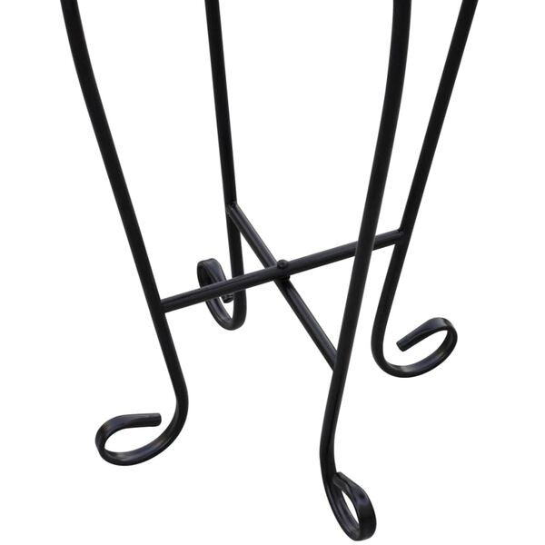 vidaXL Plantebord mosaikk grønn hvit