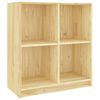 vidaXL Skjenk 70x33x76 cm heltre furu