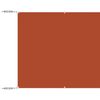 vidaXL Vertikal markise terrakotta 100x1200 cm oxfordstoff
