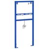 vidaXL Veggfeste for vaskesystem Bl&aring; 50 x 3 x 112 cm