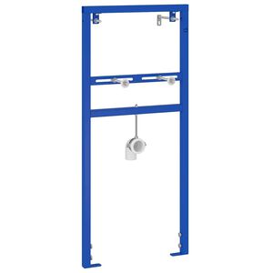 vidaXL Veggfeste for vaskesystem Bl&aring; 50 x 3 x 112 cm