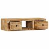 vidaXL Veggmontert TV-benk 100x32x25 cm grovt heltre mangotre