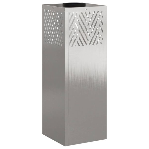 vidaXL Solenergi LED stibelys 2 pcs Rustfritt St&aring;l Rustfritt St&aring;l