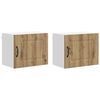 vidaXL Oppvaskmaskin-panel Kalmar 2 pcs Artisan Eik 50 x 31 x 40 cm