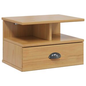 vidaXL Nattbordskap HILL Honning brun 40 x 31 x 27 cm Massiv furu