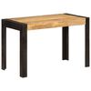 vidaXL Spisebord 120x60x76 cm heltre mango