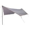 vidaXL Campingpresenning oransje 430x380x210 cm vanntett