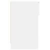 vidaXL Nattbord med skuff 2 stk hvit 20x36x60 cm
