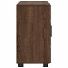 vidaXL Serviesskap Brun Eik 88,5 x 30,5 x 55,5 cm Konstruert tre
