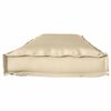 vidaXL Pallepute for benk Beige 140 x 40 x 8 cm Oxford-stoff