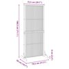 vidaXL Personvernskjerm innend&oslash;rs/utend&oslash;rs 180,5 cm heltre akasie