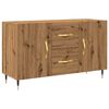 vidaXL Skjenk artisan eik 100x36x60 cm konstruert tre