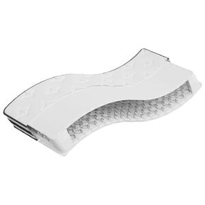 vidaXL Madrass med bonnellfj&aelig;r middels 90x200 cm