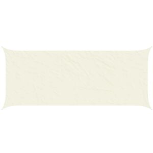 vidaXL Solskygge seil Krem 6 x 2,5 m 100% polyester Oxford