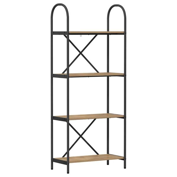 vidaXL Bokhylle Artisan Eik 60 x 30 x 146 cm Konstruert tre