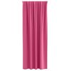 vidaXL M&oslash;rkleggende Gardiner med Ringer 2 pcs Lys Rosa 245 x 140 cm