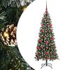 vidaXL Kunstig juletre Gr&oslash;nn 150 cm PVC, plast og st&aring;l