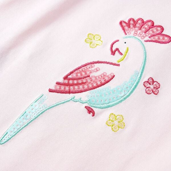 Singlet for barn myk rosa 140