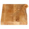 vidaXL Bordplate 90x40x3,8 cm naturlig kant heltre mango