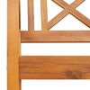 vidaXL Hagebenk Brun 150 x 56 x 90 cm Solid akasietre