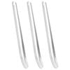 vidaXL Svetteskrapere 3 stk s&oslash;lv aluminium